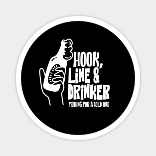 Hook, Line & Drinker Magnet